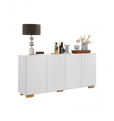 Weißes Sideboard mit 4 Türen